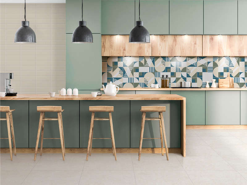 Cocina moderna y artística