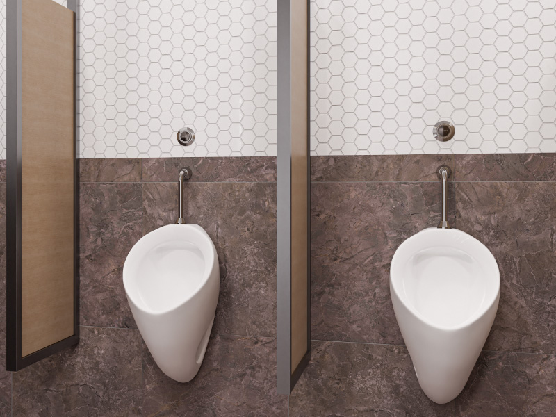 Baño institucional para hombres