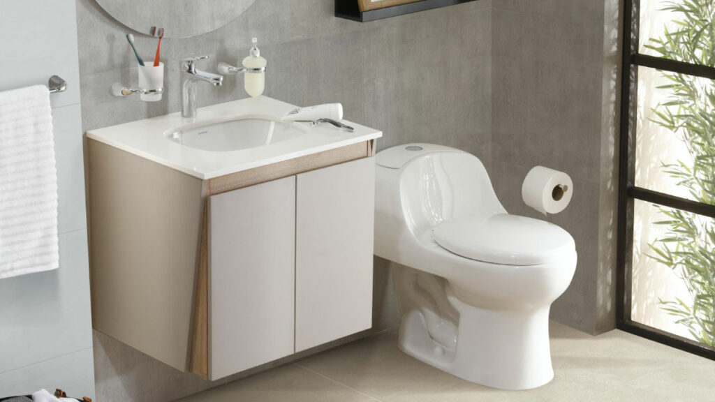 Ambiente Corona con mueble Cascade Vital