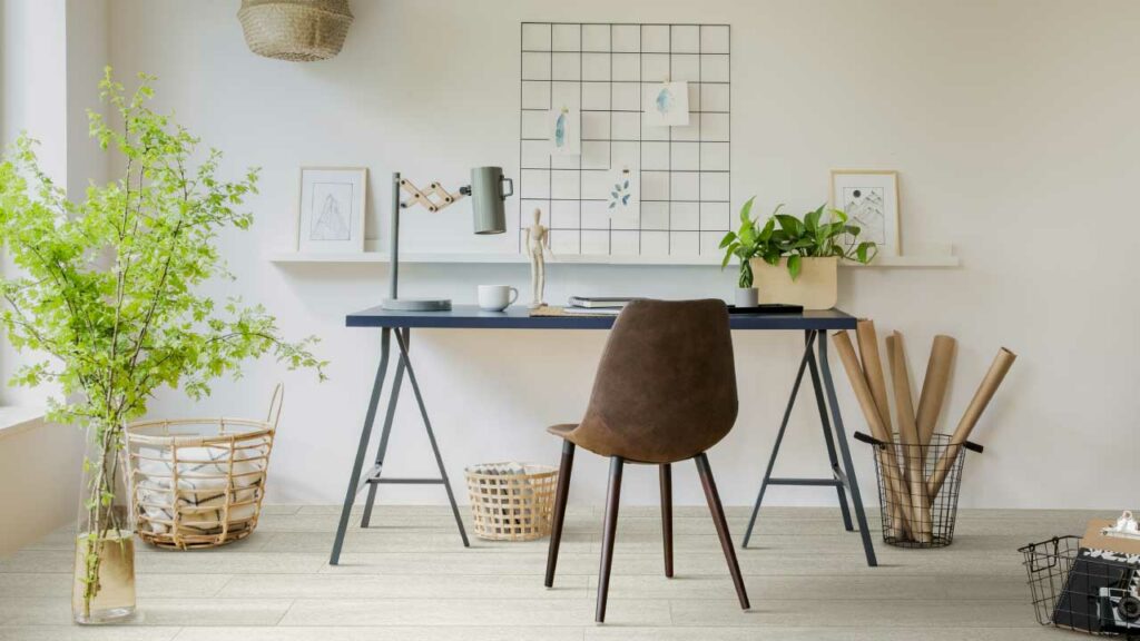 Ambiente Corona con piso PORCELANATO® Nordik Hielo 