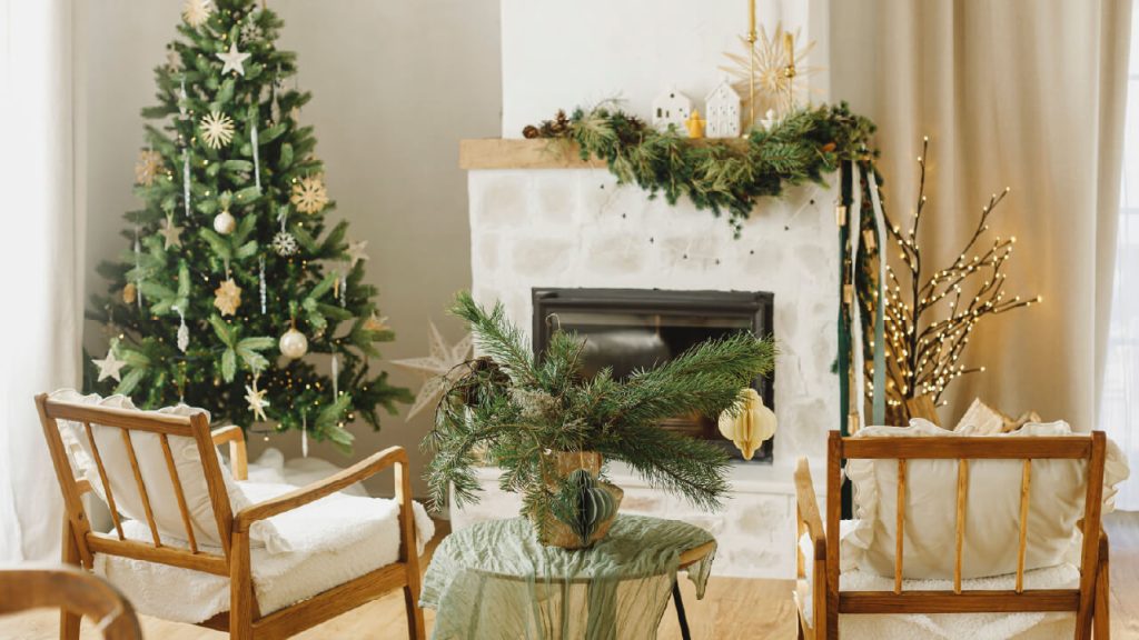 Árbol de navidad ambiente Corona