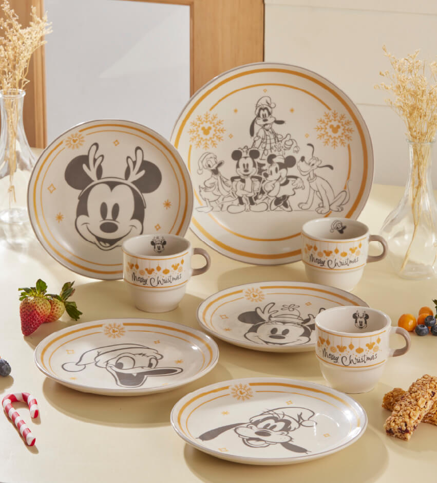 Ambiente Corona con Set Disney navidad