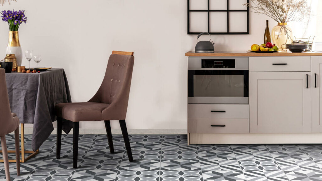 Ambiente Corona con piso pared Argenta