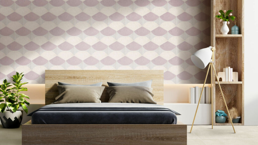 Ambiente Corona con piso pared Hexágono Marden Rosacu