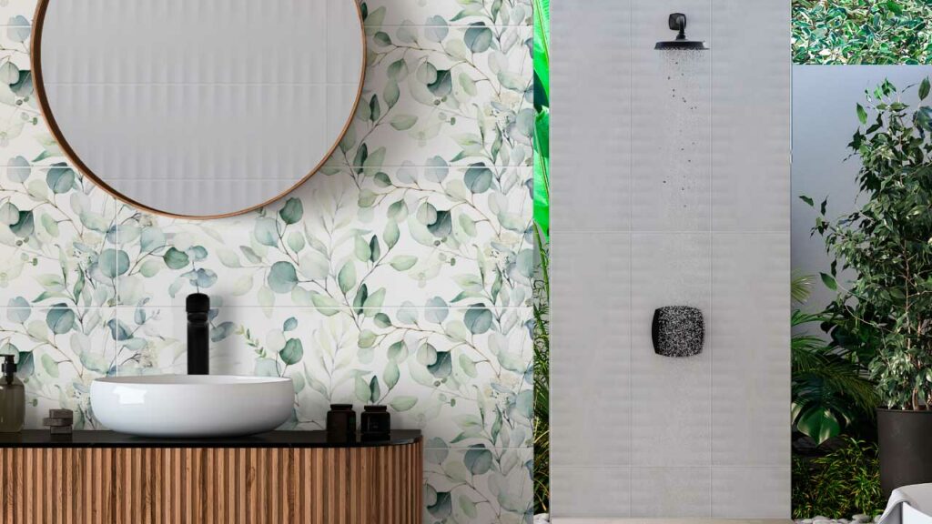 Ambiente Corona con Pared Decorada Aromática Multicolor