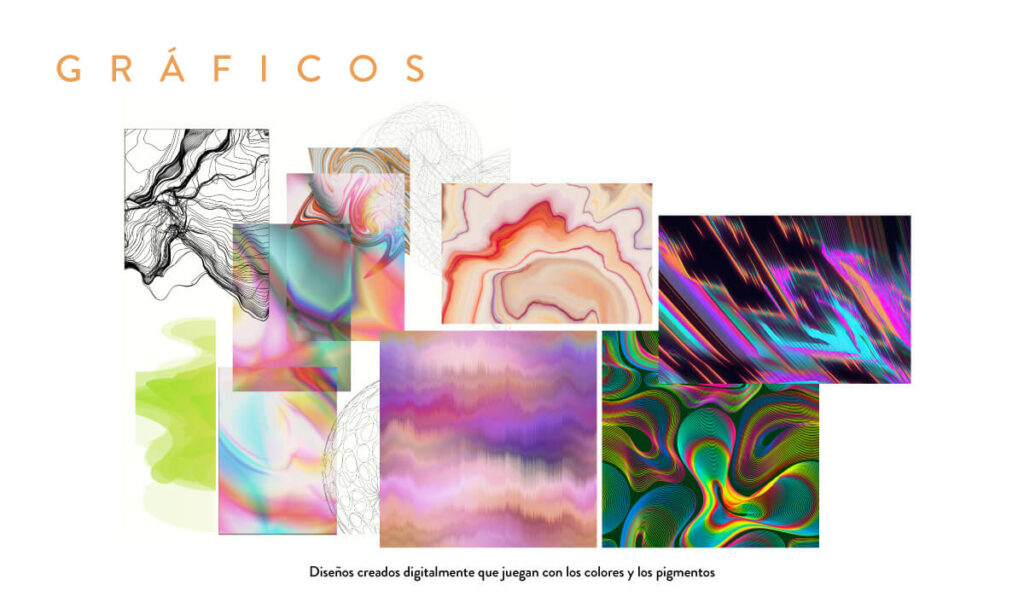 Gráficos expresivos con impresiones ópticas 