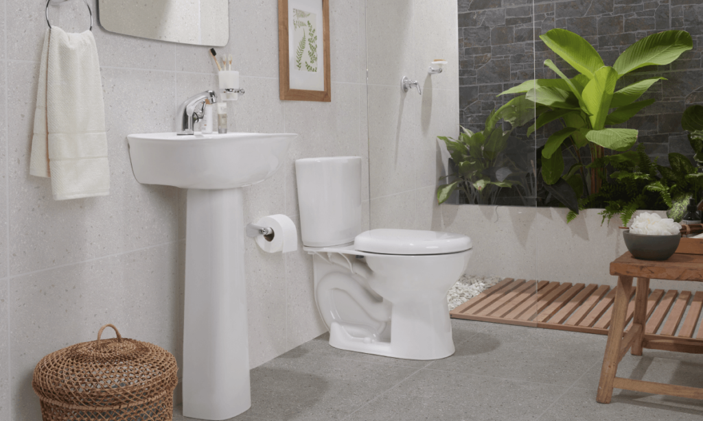 7. Lavamanos con pedestal Manantial