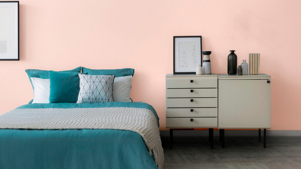 Ambiente Corona habitación Rosa pálido
