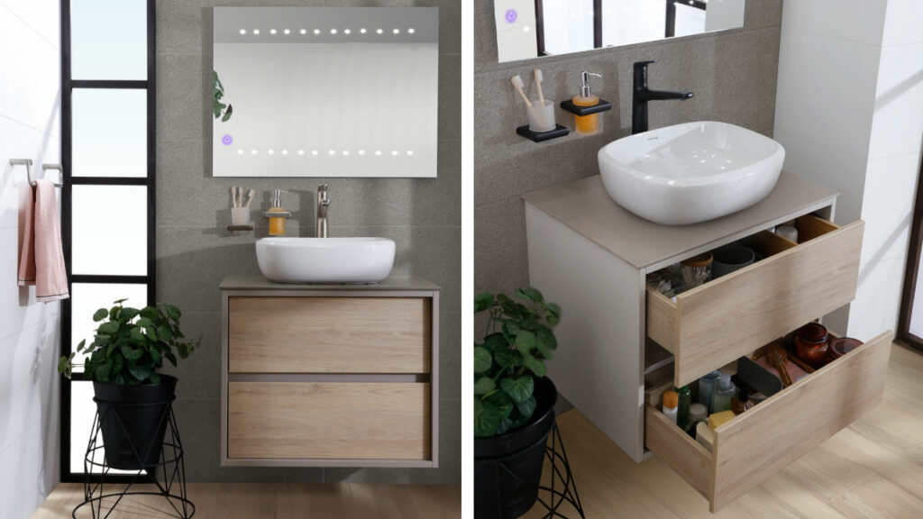 Ambiente Corona con Mueble Cascade Plus