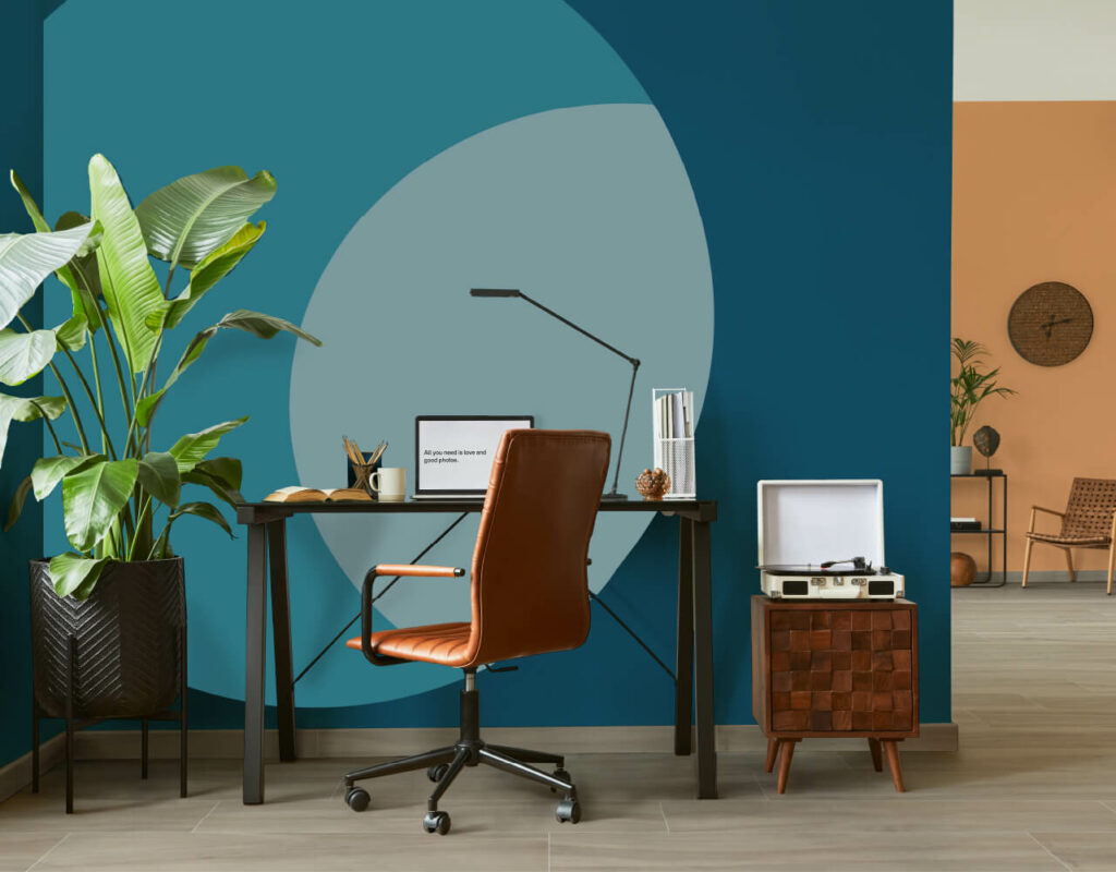5. Círculos o semicírculos decorativos.