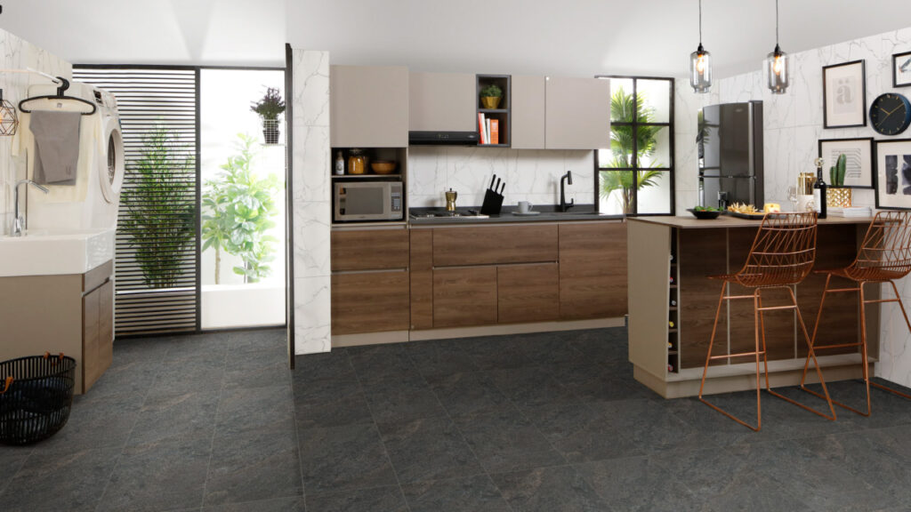 Ambiente Corona con la cocina Savona