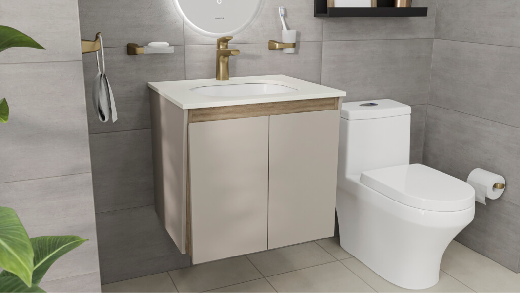 Ambiente con sanitario Fussion