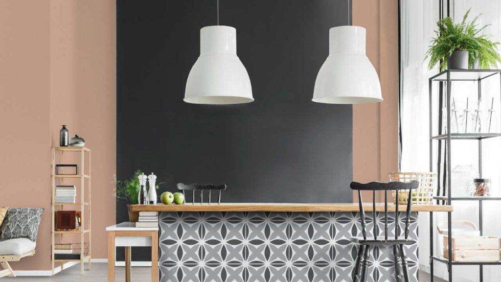 Ambiente con Piso Pared Argenta Elipse