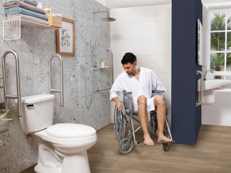 Baño seguro para toda la familia