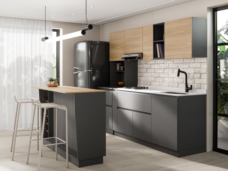 Card Cocina moderna con isla