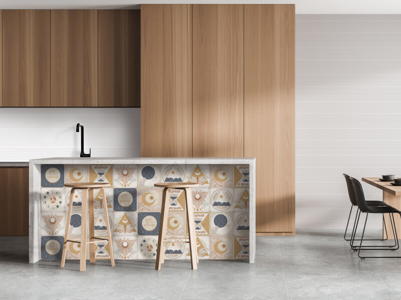 Card imageCocina moderna con isla y comedor