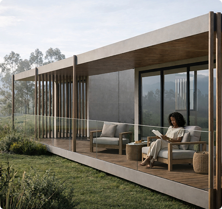 Villa roble vista exterior