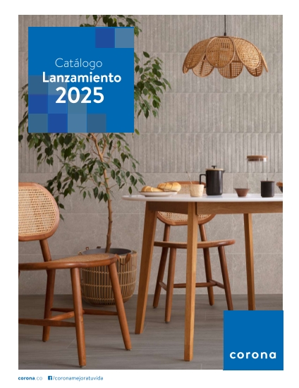 Catálogo lanzamiento paredes Corona 2025