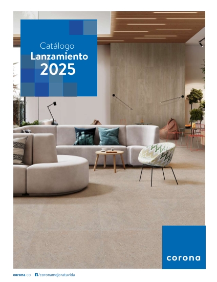 Catálogo lanzamiento pisos Corona 2025