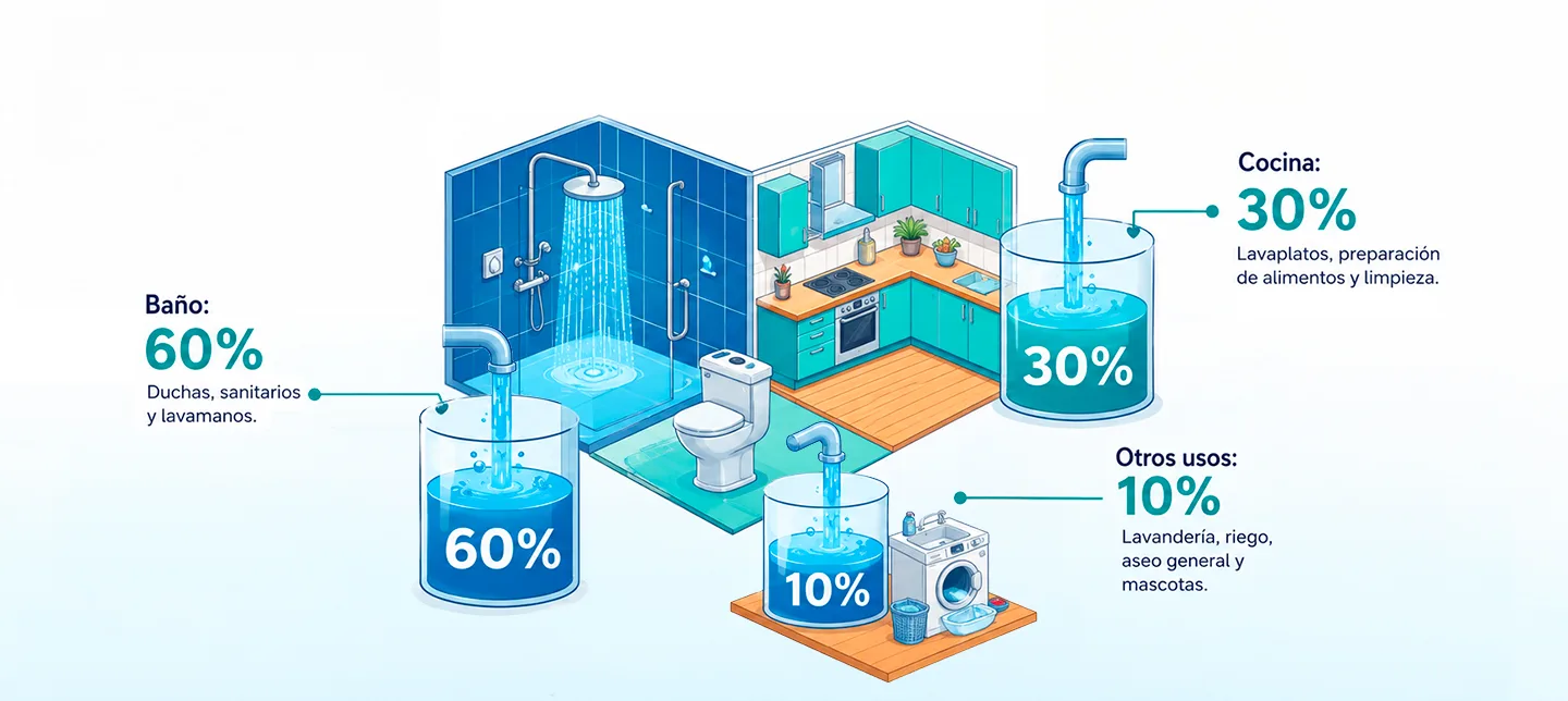 Problemática consumo de agua